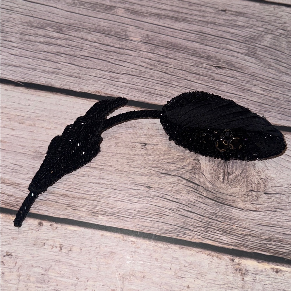 Erdem Black Beaded Brooch - Picture 10 of 13